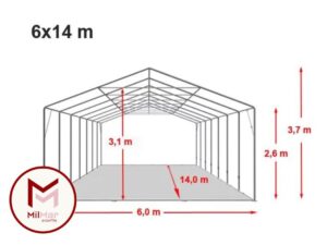 Carpa 6x14 XXL PRO - Imagen 5