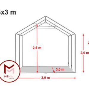 carpa premium 3x3