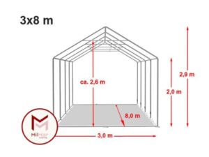 carpa jardín