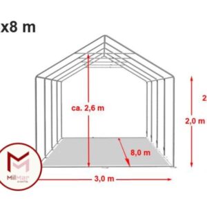 carpa jardín