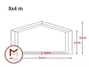 carpa 5x4 premium