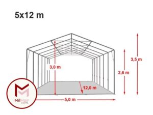 Carpa 5x12 XXL PRO - Imagen 5