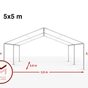 carpa 5x5 premium