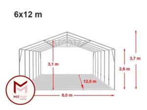 Carpa 6x12 XXL PRO - Imagen 7