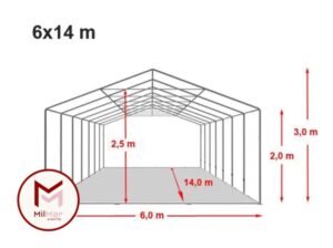 Carpa 6x14 PREMIUM PLUS - Imagen 5