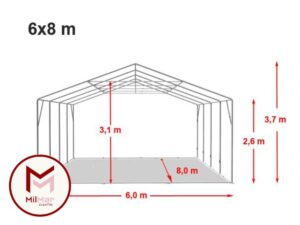 Carpa 6x8 XXL PRO - Imagen 5
