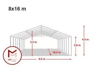 Carpa 8x16 XXL PRO - Imagen 5
