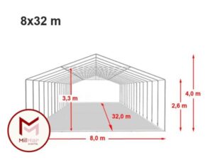 Carpa 8x32 XXL PRO - Imagen 7