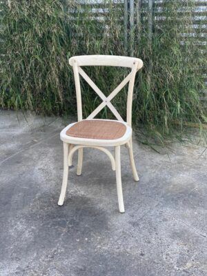 SILLA CROSSBACK BLANCA DECAPADA - Imagen 16