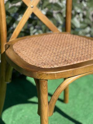 SILLA CROSSBACK NOGAL - Imagen 5