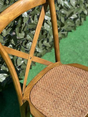 SILLA CROSSBACK NOGAL - Imagen 3