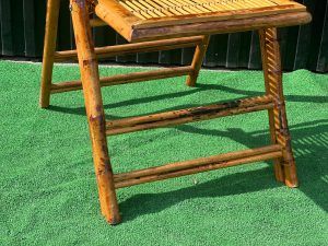 SILLA BAMBÚ CON COJIN - Imagen 6