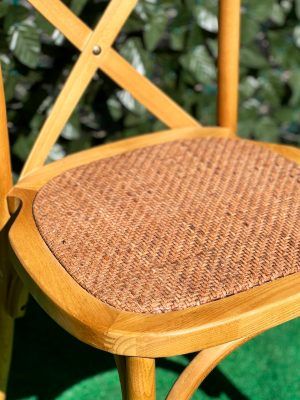 SILLA CROSSBACK MADERA NATURAL - Imagen 2