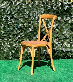 SILLA CROSSBACK MADERA NATURAL - Imagen 4