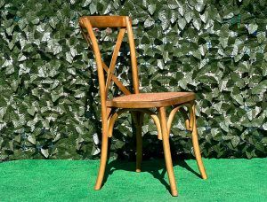 SILLA CROSSBACK NOGAL - Imagen 2