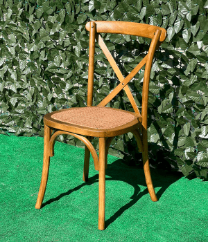SILLA CROSSBACK NOGAL - Imagen 8