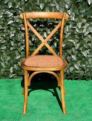 SILLA CROSSBACK NOGAL - Imagen 6