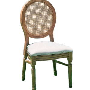 SILLA LUIS XVI RATÁN