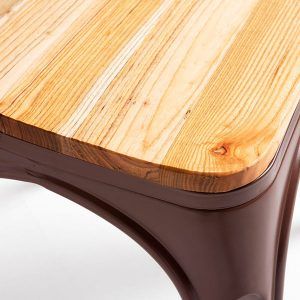 SILLA TÓLIX ASIENTO MADERA - Imagen 3