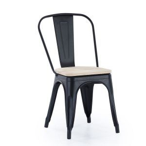 SILLA TÓLIX ASIENTO MADERA