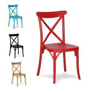 sillas de colores crossback