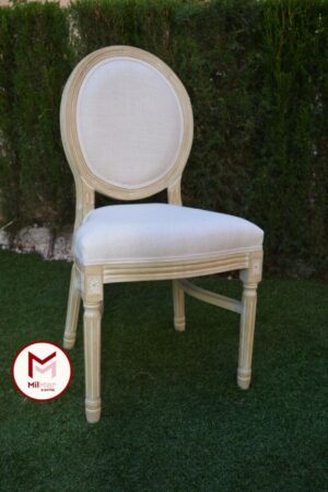 SILLA LUIS XVI DECAPADA BEIGE - Imagen 9