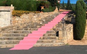 moqueta rosa