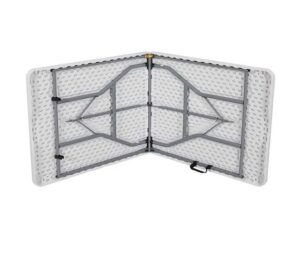 MESA RECTANGULAR PLEGABLE 180x75cm (MALETA) - Imagen 2