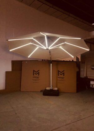 PARASOL COLGANTE LED 3,5M - Imagen 2