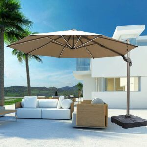 PARASOL COLGANTE LED 3,5M - Imagen 3