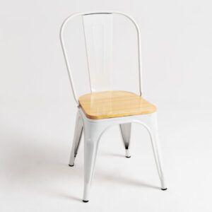 SILLA TÓLIX ASIENTO MADERA - Imagen 4