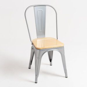 SILLA TÓLIX ASIENTO MADERA - Imagen 7