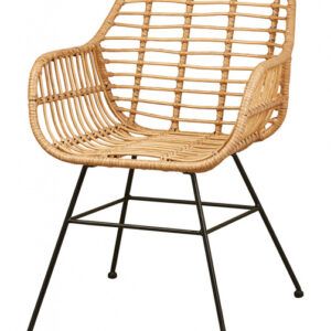 sillon trenzado ratan sintético