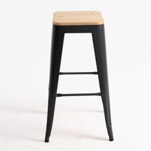 TABURETE TÓLIX ASIENTO MADERA - Imagen 13