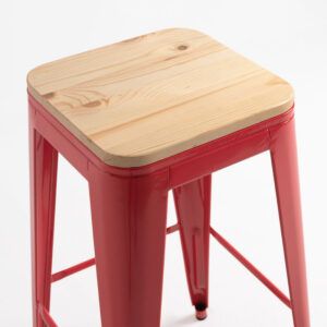 TABURETE TÓLIX ASIENTO MADERA - Imagen 17