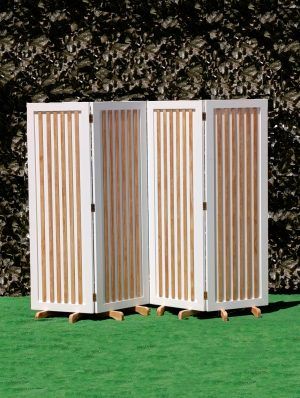 BIOMBO DE MADERA PLEGABLE - Imagen 4