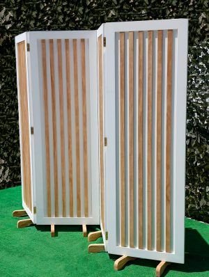 BIOMBO DE MADERA PLEGABLE - Imagen 7
