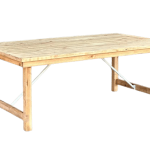 MESA MADERA RECTANGULAR PLEGABLE