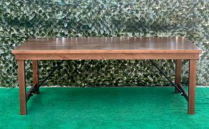 MESA MADERA RECTANGULAR PLEGABLE - Imagen 6