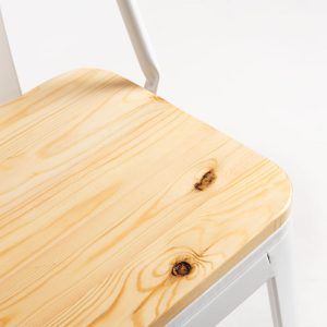 TABURETE TÓLIX ASIENTO RESPALDO MADERA - Imagen 12