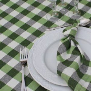 SERVILLETA-VICHY-VERDE