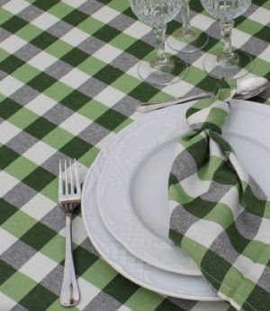 SERVILLETA-VICHY-VERDE