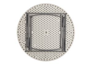MESA REDONDA PLEGABLE 120CM DIAMETRO - Imagen 3