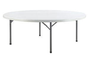 MESA REDONDA PLEGABLE 180CM DIAMETRO