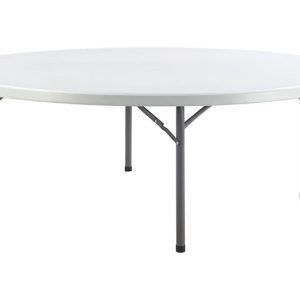MESA REDONDA PLEGABLE 180CM DIAMETRO