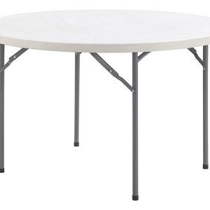 MESA REDONDA PLEGABLE 120CM DIAMETRO