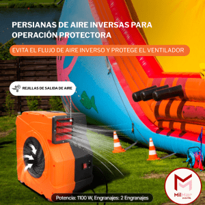 MOTOR TURBINA PARA HINCHABLES - Imagen 5