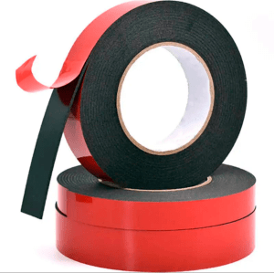 CINTA ADHESIVA DOBLE CARA ROJA 10M - Imagen 2