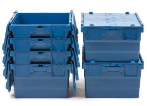 CAJA PARA PLATOS AZUL 40x60x↑ CM - Imagen 2
