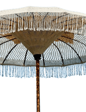 SOMBRILLA BALINESA MACRAMÉ 2M